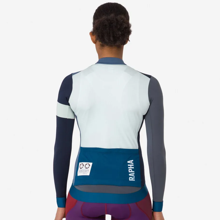 Flash Sale Rapha Excess Women'S Pro Team Long Sleeve Training Jersey Multicolour