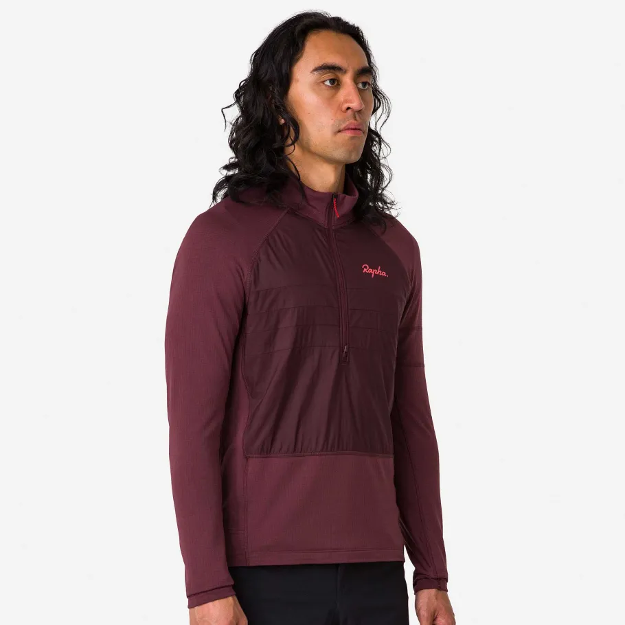 Outlet Rapha Men'S Explore Zip Neck Pullover