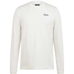 Hot Rapha Men'S Logo Long Sleeve T-Shirt