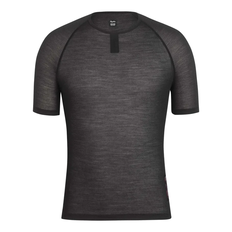 Clearance Rapha Men'S Merino Mesh Base Layer - Short Sleeve