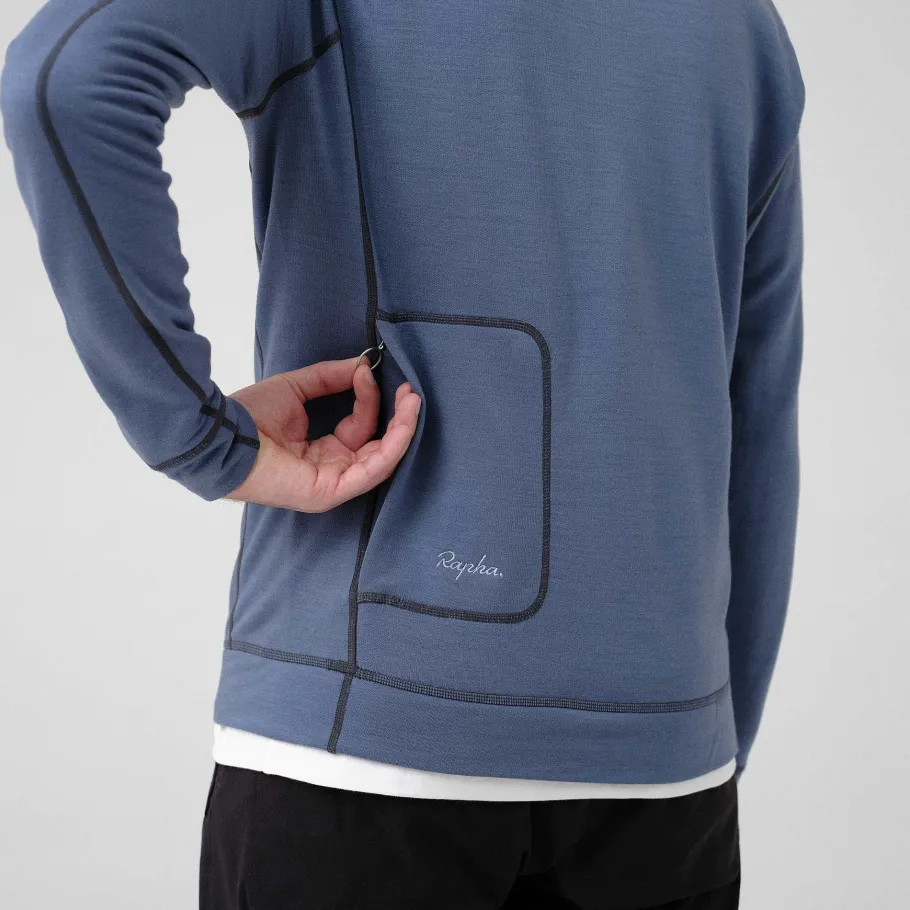 New Rapha Men'S Merino Sweatshirt