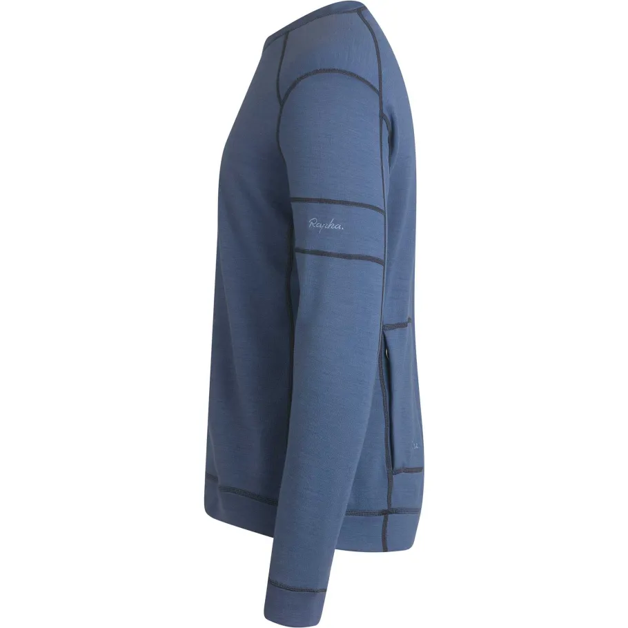 New Rapha Men'S Merino Sweatshirt