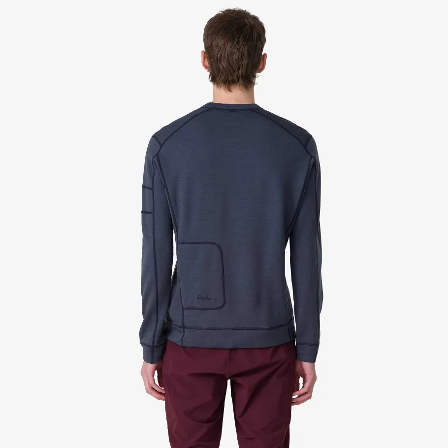 New Rapha Men'S Merino Sweatshirt