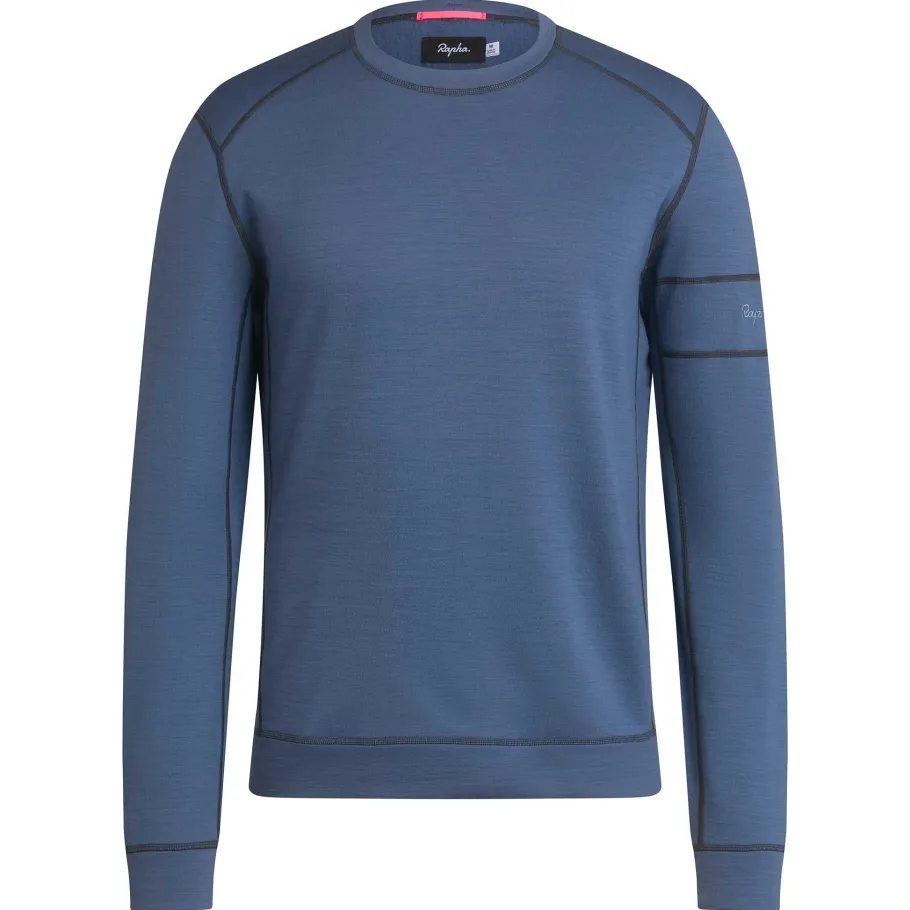 New Rapha Men'S Merino Sweatshirt