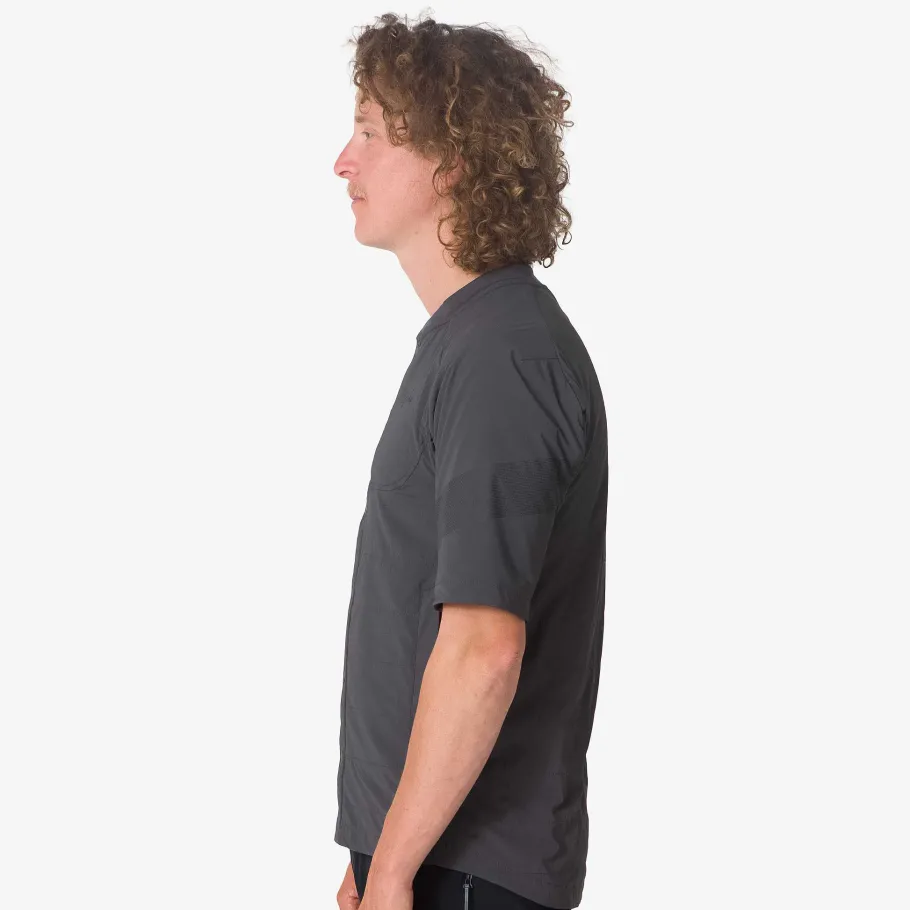 Cheap Rapha Men'S Trail Insulated Short Sleeve Jacket Dark Grey/Black