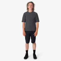 Cheap Rapha Men'S Trail Insulated Short Sleeve Jacket Dark Grey/Black