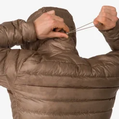 Sale Rapha + Snow Peak Men'S Explore Down Jacket Dark Beige/Off-White