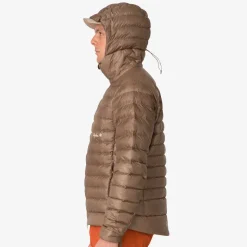 Sale Rapha + Snow Peak Men'S Explore Down Jacket Dark Beige/Off-White