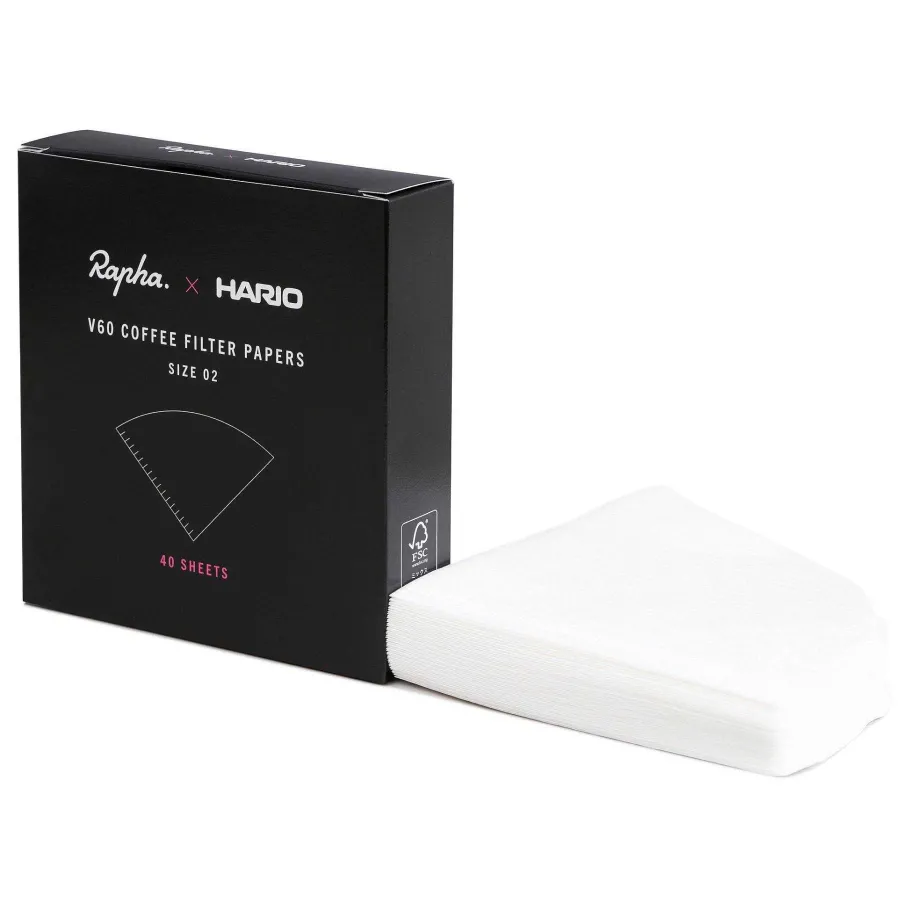 New Rapha X Hario V60 Filter Papers - 40 Pack No Colo