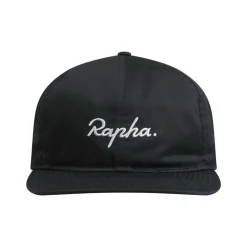 Shop Rapha Trail 6 - Panel Cap Black/Light Grey