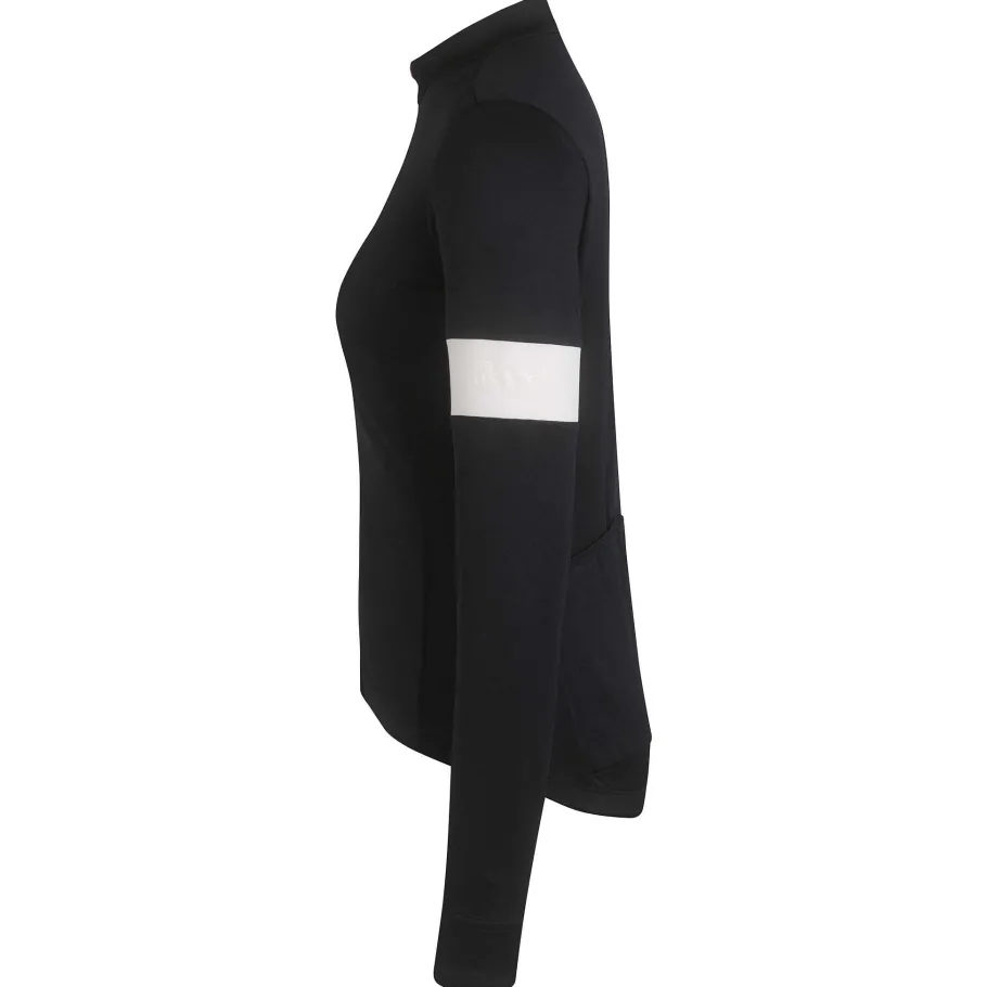 Cheap Rapha Women'S Classic Long Sleeve Jersey Black/White
