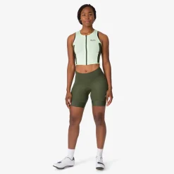 Store Rapha Women'S Cropped Zip Tank