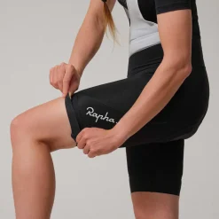Shop Rapha Women'S Detachable Bib Shorts Black/White