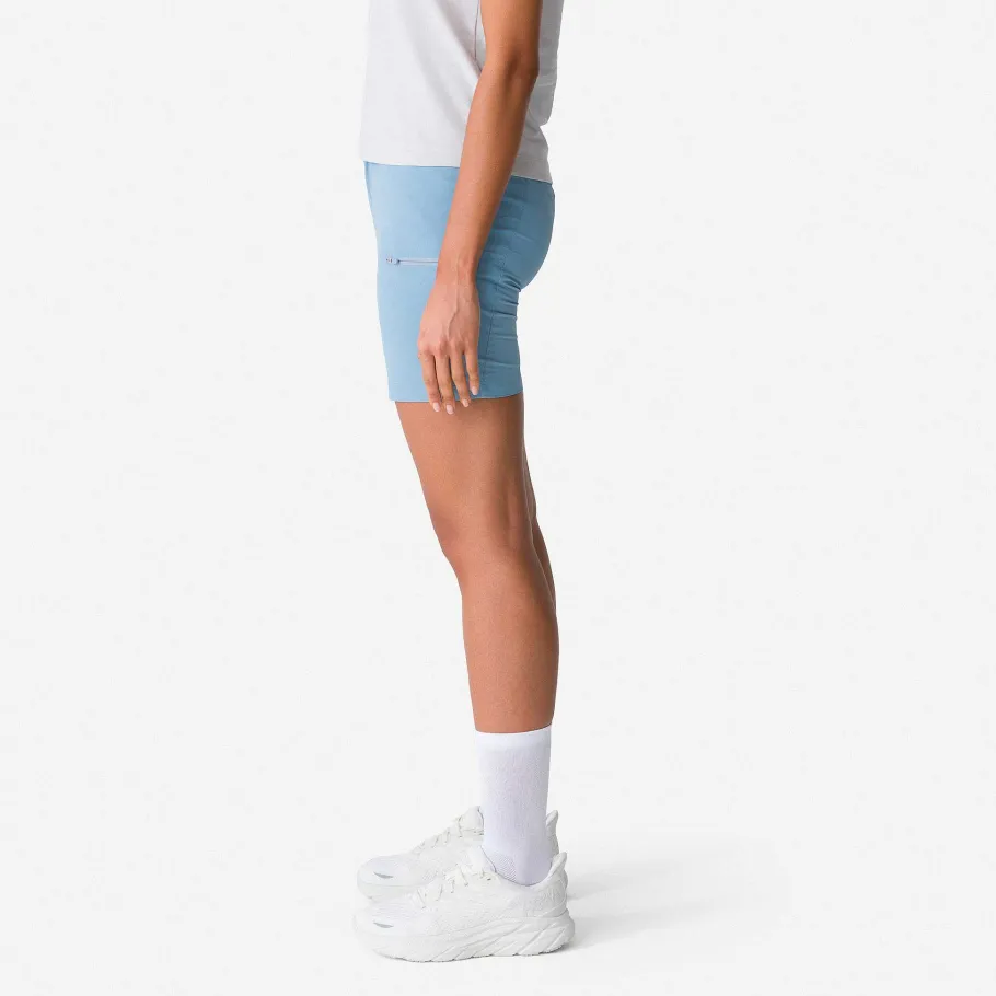 New Rapha Women'S Explore Shorts Grey Blue/Blue