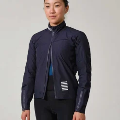 Best Rapha Women'S Pro Team Insulated Gore-Tex Rain Jacket Dark Navy/White