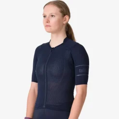 Cheap Rapha Women'S Pro Team Lightweight Jersey Dark Navy/Black
