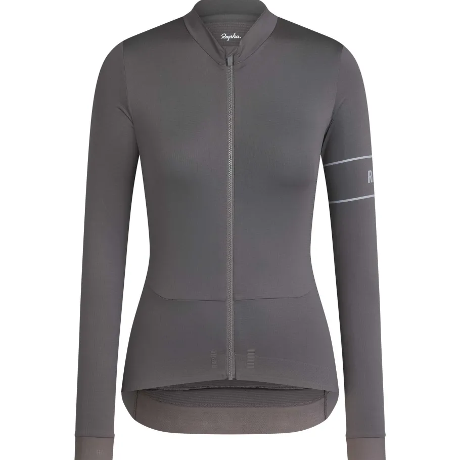 Clearance Rapha Women'S Pro Team Long Sleeve Thermal Jersey