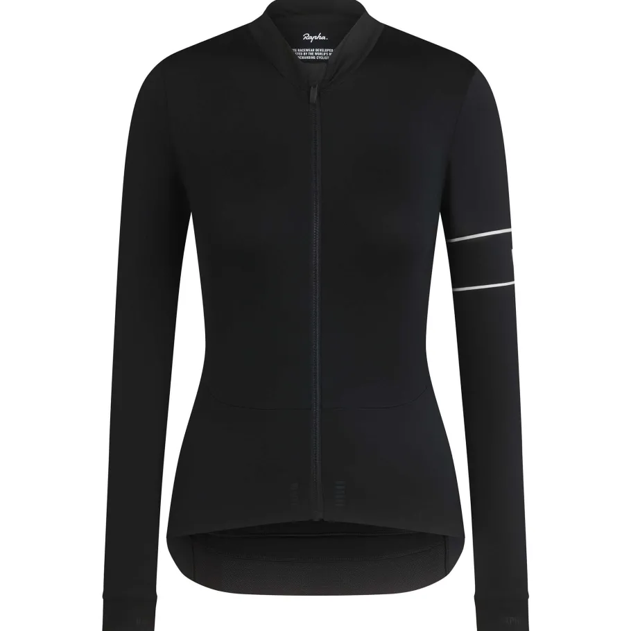 Clearance Rapha Women'S Pro Team Long Sleeve Thermal Jersey