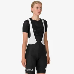 Flash Sale Rapha Women'S Pro Team Training Bib Shorts Black/White