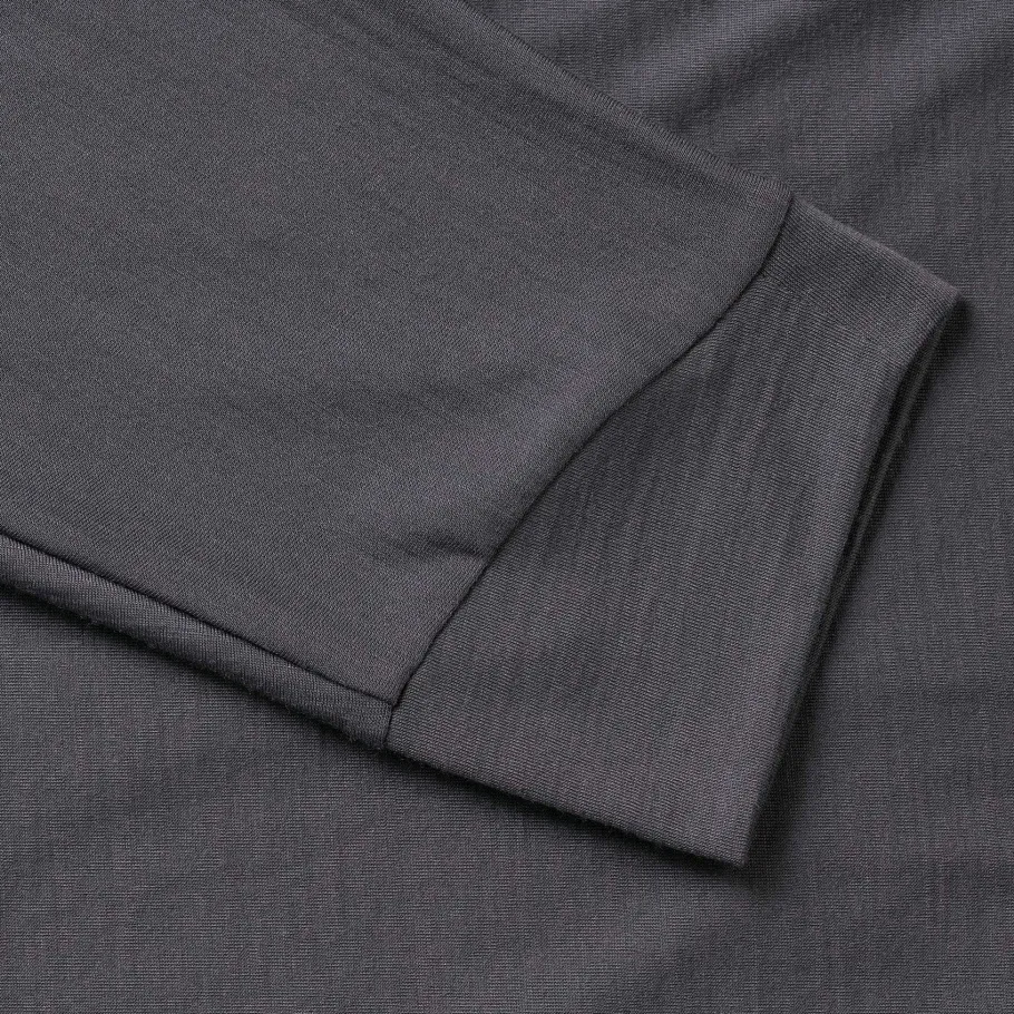 Cheap Rapha Women'S Trail Merino 3/4 Sleeve Top Dark Grey/Black
