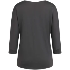 Cheap Rapha Women'S Trail Merino 3/4 Sleeve Top Dark Grey/Black