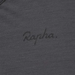 Cheap Rapha Women'S Trail Merino 3/4 Sleeve Top Dark Grey/Black
