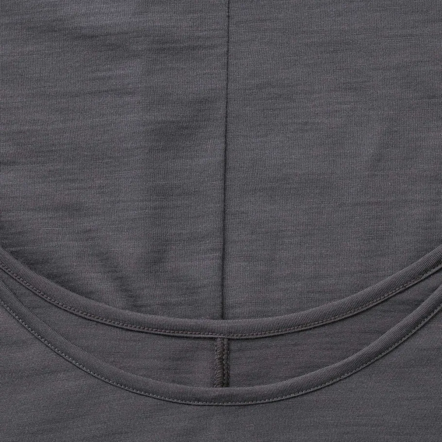 Cheap Rapha Women'S Trail Merino 3/4 Sleeve Top Dark Grey/Black