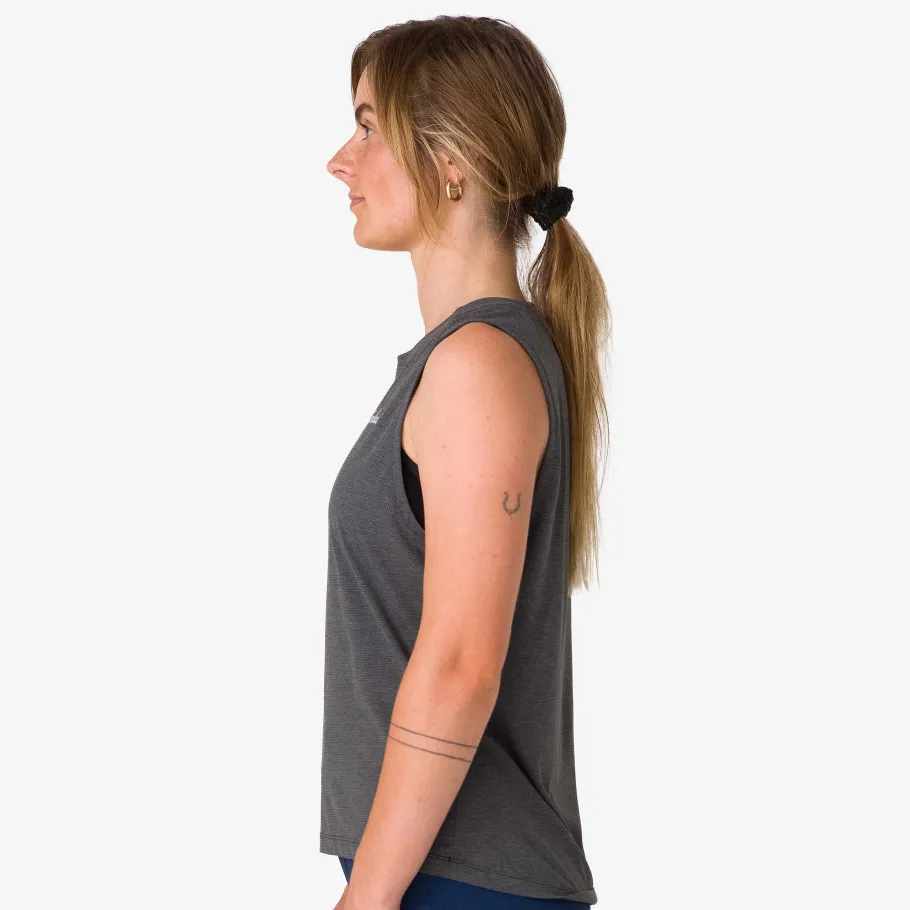 Discount Rapha Women'S Trail Tank Black/Light Grey